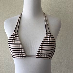 Acacia classic cannons bikini halter top P/XS